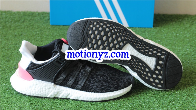 Real Boost Adidas EQT Support 93/17 Boost Black
